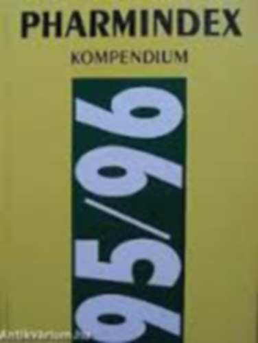 Dr. Gyenes Gbor - Pharmindex kompendium 1995/96