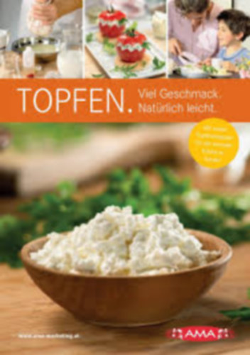 Topfen. Viel Geschmack. Nat�rlich leicht.