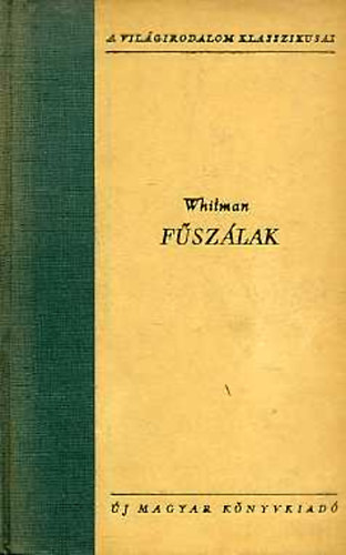 Walt Whitman - F�sz�lak