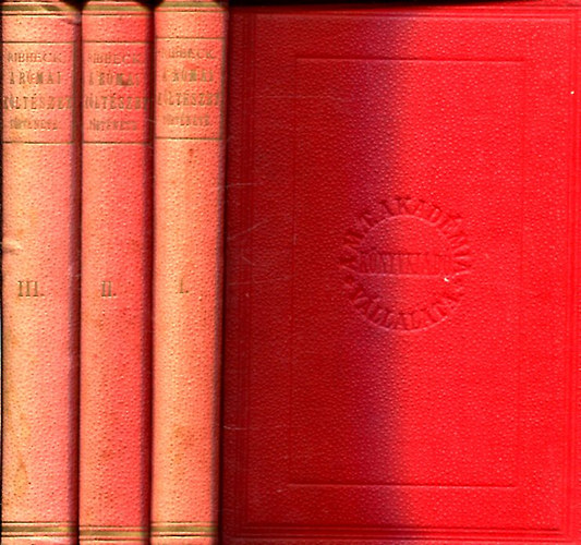 Ribbeck Ottó - A római költészet története I-III.