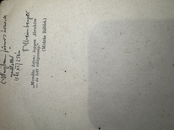 Dr. Rosenthal Lszl - Dr. Weinberger Jzsef - brahm (dediklt)