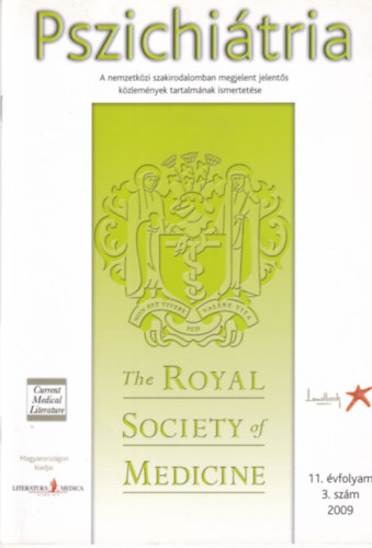 Pszichi�tria 2009. 11. �vfolyam 3. sz�m