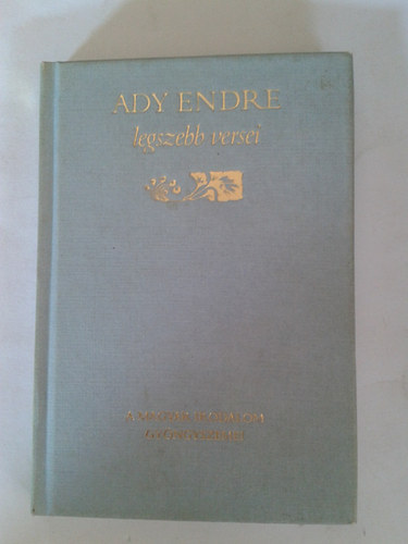 szerk:T�tfalusi Istv�n - Ady Endre legszebb versei
