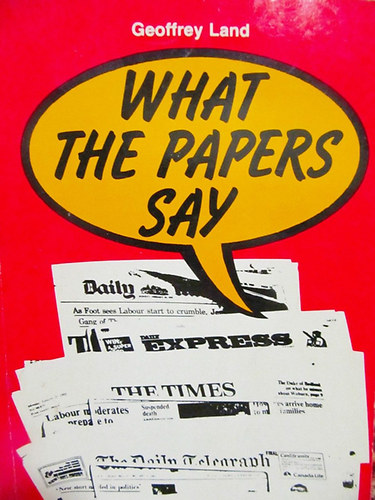 Geoffrey Land - What the papers say