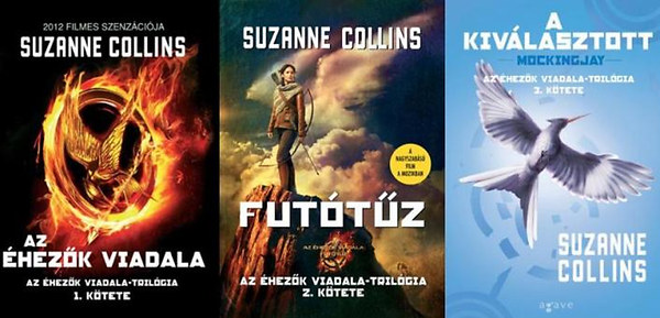 Suzanne Collins - Az hezk viadala 1-3. ktet (Az hezk viadala - Futtz - A kivlasztott)
