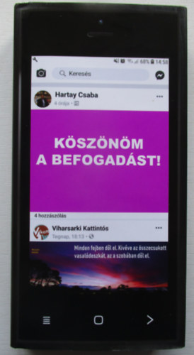 Hartay Csaba - Ksznm a befogadst