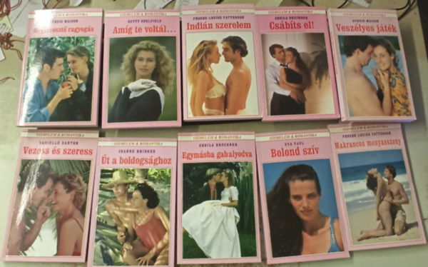 Betty Shelfield, Sheila Bruckner, Danielle Danton, Több szerző Syndie Maison - Szerelem és romantika 41-50.