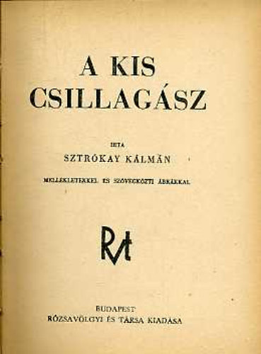 Sztrókay Kálmán - A kis csillagász