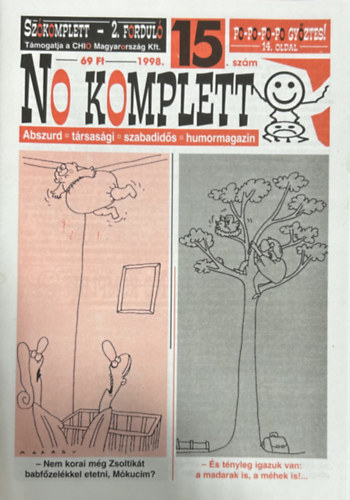 No komplett humormagazin - 1998/15.