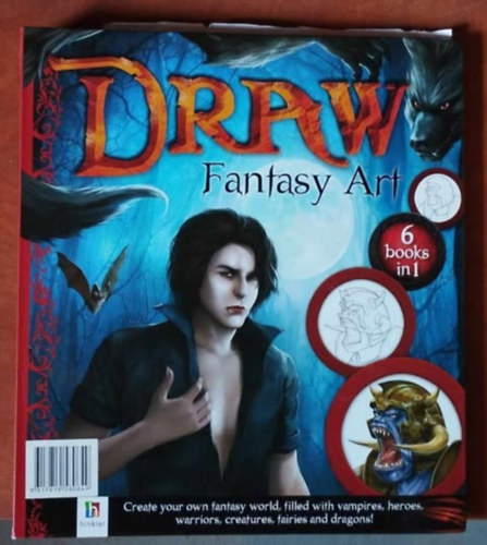 V�mp�r rajzol� -angol-Draw Fantasy Art 6 Books in 1: Vamp�res