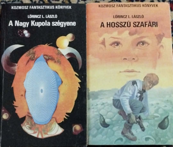 Lőrincz L. László - 2db Lőrincz L.László könyv - A hosszú szafári + A nagy kupola szégyene