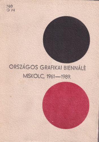 Dr. Krnyey Lszln - Orszgos Grafikai Biennl  - Miskolc, 1961-1989