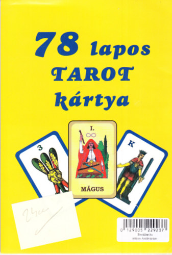 78 lapos tarot k�rtya
