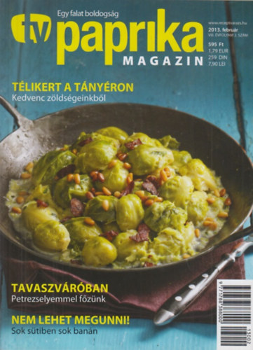 Zsigmond Gbor  (szerk.) - TV Paprika magazin - 2013. februr (VIII. vfolyam 2. szm)