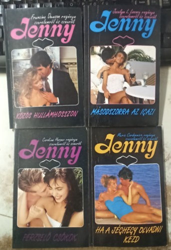 Caroline Harper, Marie Cordonnier, Jocelyn L. Lennox Francine Dawson - 4 db Jenny: Másodszorra az igazi +Ha a jéghegy olvadni kezd +Perzselő csókok +Közös hullámhosszon