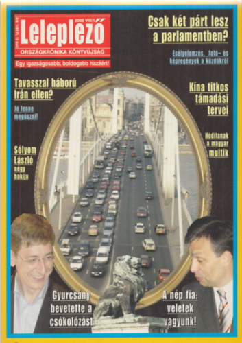 Tke Pter  (fszerk.) - Leleplez - Orszgkrnika knyvjsg 2006 VIII/1