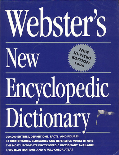 Webster's New Encyclopedic Dictionary '96