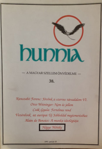 Hunnia - A magyar szellem �nv�delme 38.