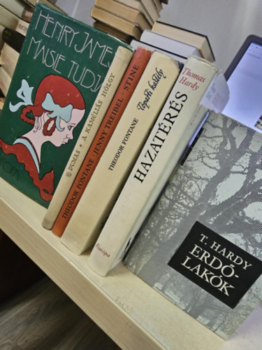 Ifj. Alexandre Dumas, Theodore Fontane, Thomas Hardy Henry James - 6db reg�ny, K�NYVMENT� AJ�NLAT: Maise tudja+ A kam�li�s h�lgy+ Jenny Treibel- Stine+ T�parti kast�ly+ Hazat�r�s+ Erd�lak�k
