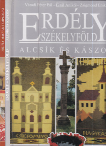 2 db. Erdély képes album (Erdély magyar templomai: Kalotaszeg + Erdély: Székelyföld- Alcsík és Kászon)