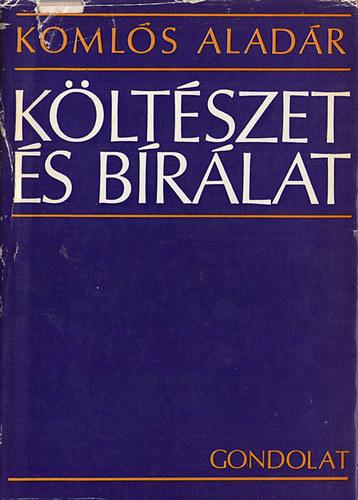 Koml�s Alad�r - K�lt�szet �s b�r�lat
