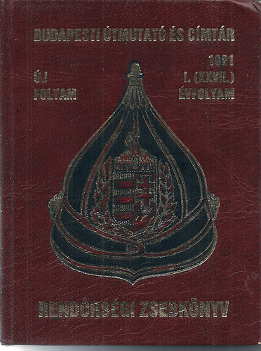 dr. Pintér Sándor - Budapest útmutató és címtár rendőrségi zsebkönyv 1991.