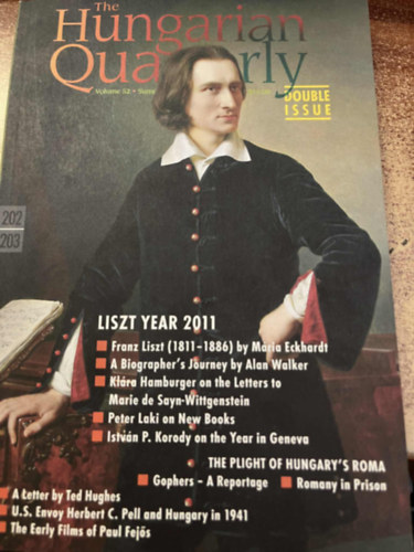 The Hungarian Quarterly (52. vfolyam, 202-203. szm)