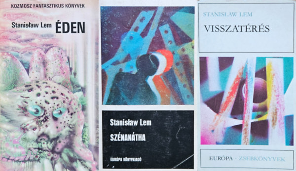 Stanislaw Lem - 3 db Stanislaw Lem ktet : den + Visszatrs + Sznantha