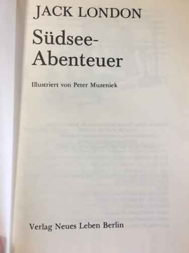 Jack London - S�dsee-Abenteuer