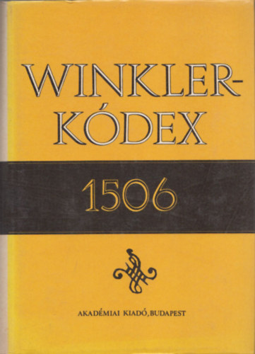 Akadmiai Kiad - Winkler-kdex 1506