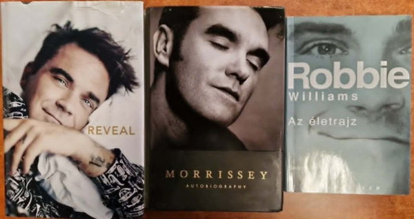 Sean Smith, Chris Heath, Robbie Williams �s Chris Heath - 3db Robbie Williams k�nyv:Az �letrajz+Reveal: Robbie Williams+Morrissey