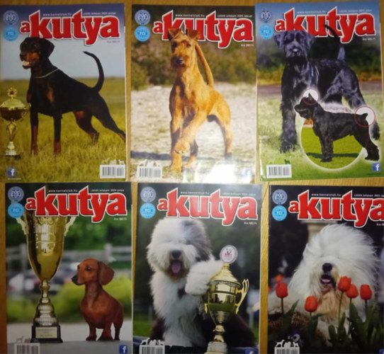 A Kutya  , 6 db magazin