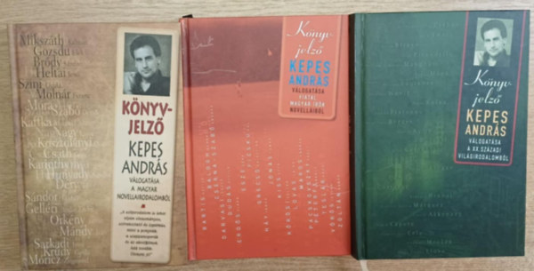 Kepes Andr�s - 3 db Kepes Andr�s: K�nyvjelz� k�tet