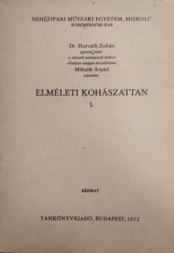 Elm�leti koh�szattan I.