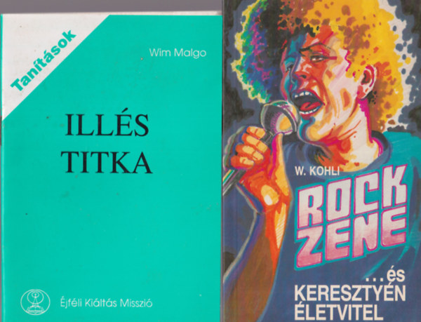 Dr. Theodor Bovet, Richard Bennett, Wim Malgo, W. Kohli Witness Lee - 5 db vallsi knyv: Rock zene ...s keresztyn letvitel + Ills titka + Isten keresse + Felette nagy titok + Isten konmija