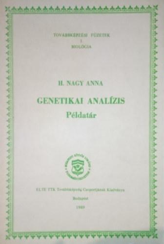 H. Nagy Anna - Genetikai analzis pldatr