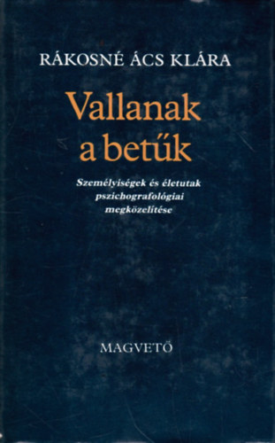 R�kosn� �cs Kl�ra - Vallanak a bet�k