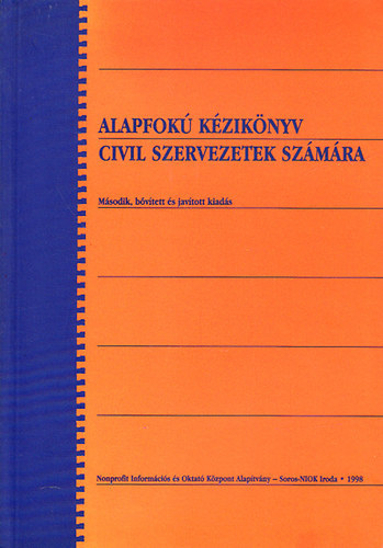 Alapfok kziknyv civil szervezek szmra