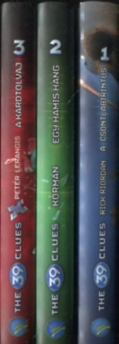 Rick Riordan - A 39 kulcs 1-3.: A csontlabirintus + Egy hamis hang + A kardtolvaj