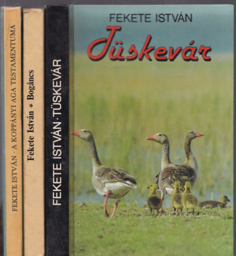 Fekete Istv�n - 3 db. Fekete Istv�n reg�ny (T�skev�r + Bog�ncs + A kopp�nyi aga testamentuma)