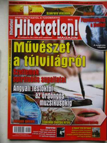 Hihetetlen! magazin 2015. szeptember