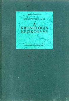 Szentpétery Imre - A kronológia kézikönyve