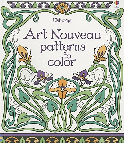 Emily Beevers Mary Kilvert - Art Nouveau Patterns to Color