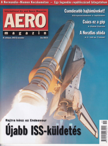 Sajtos Zoltán - Aero magazin IV. évfolyam, 2002/11 november