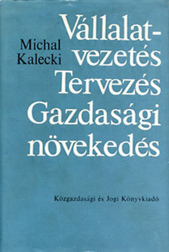 Vllalatvezets, Tervezs, Gazdasgi nvekeds