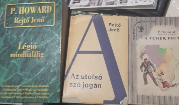 Rejt Jen  (P.Howard) - 3 ktet: Rejt Jen sszegyjttt mvei II.  Lgi mindhallig,  A fehr folt,  Az utols sz jogn