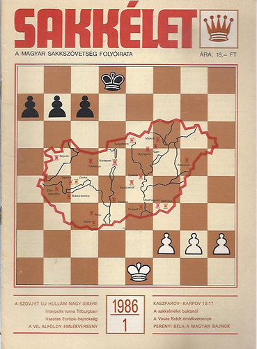 Ozsvth Andrs  (fel.szerk.) - Magyar Sakklet 1986/1.-12. teljes XXXVI. vfolyam