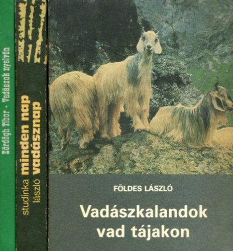 Fldes Lszl - Stutinka Lszl - Erdgh Tibor - 3 db vadszknyv