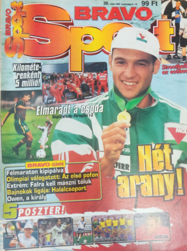 Buzg Jzsef  (szerk.) - Bravo Sport - I. vfolyam 30. szm (1998. szeptember 9-15)
