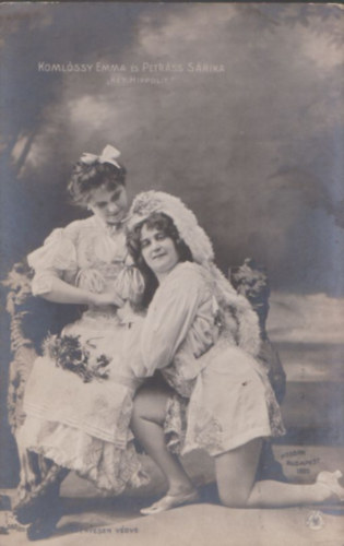 Koml�ssy Emma �s Petr�ss S�rika (k�peslap)